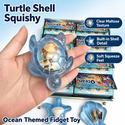 Jucarii Antistres Squishy Ocean, Animale Marine 7×4cm, Soft Squeeze, Diferite Modele Engros
