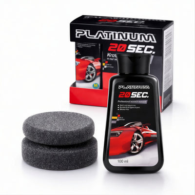 Soluție Reparare Zgârieturi Auto 100ml Platinum 20 Secunde, Kit Restaurare Vopsea cu Burete Aplicator Inclus Engros