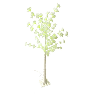 Pom Decorativ 165cm, Brad Artificial de Craciun, cu Lumina LED Alb Cald, Model Floare Galbena, pentru Interior si Exterior Engros