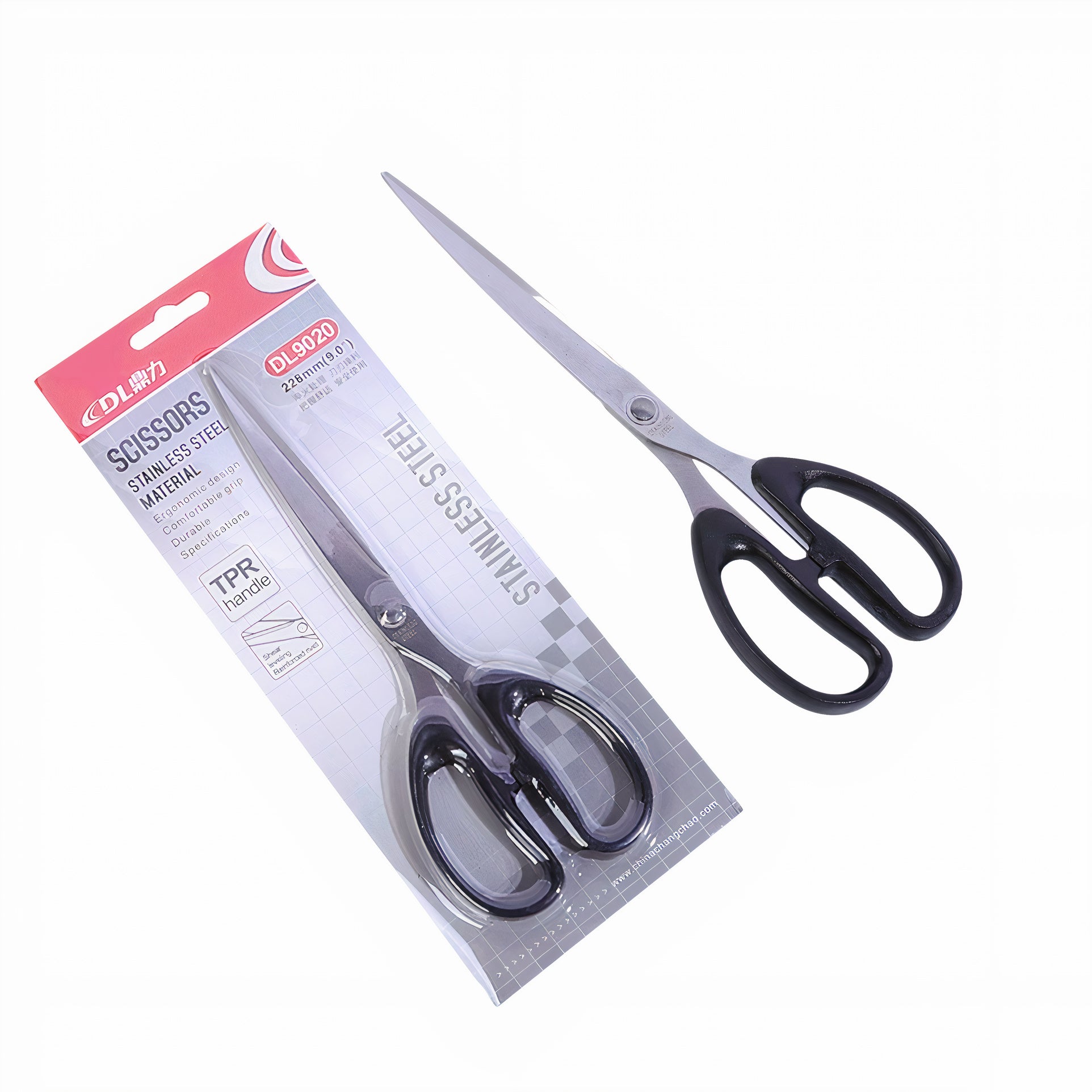 Foarfecă DL9020 12/set din Oțel Inoxidabil 22cm, cu Mâner Ergonomic Engros