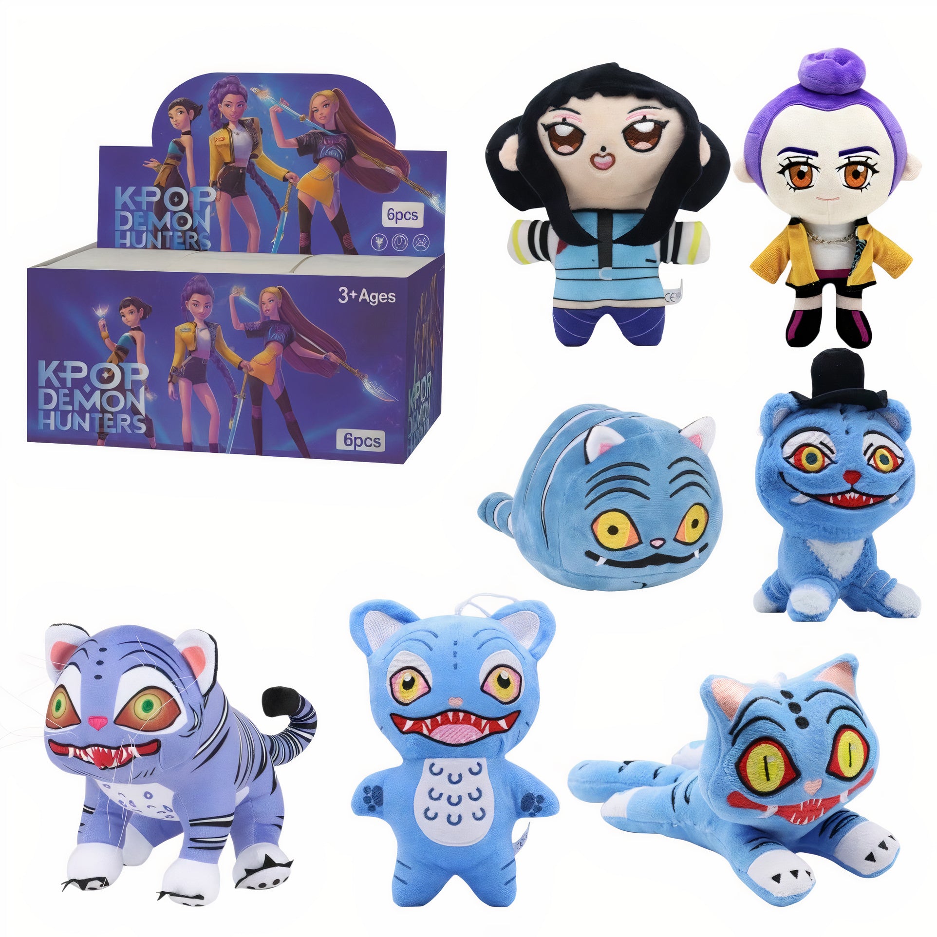 Jucarie de Plus KPOP Demon Hunters 25cm Random BlindBox Engros