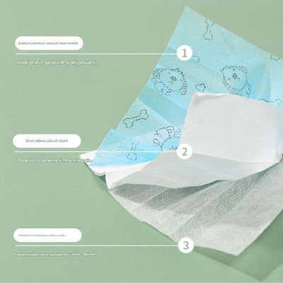 Măști de Protecție 50/set pentru Copii, Ajustabile 13.5x9cm Diferite Culori Engros