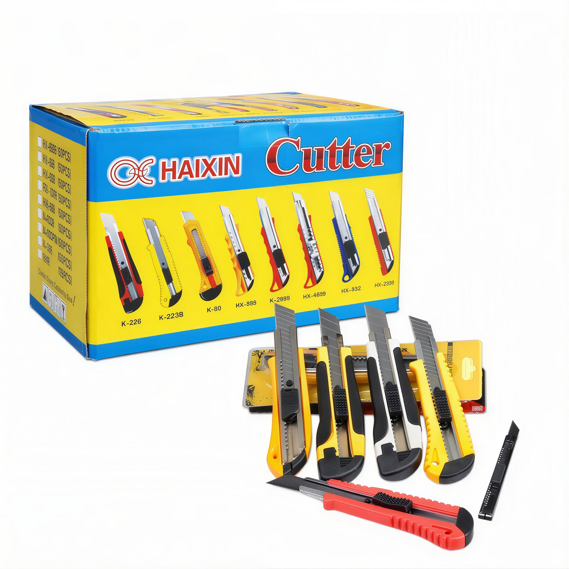 Cutter 60/set cu Lame Segmentate Rezistente, Diferite Modele Engros