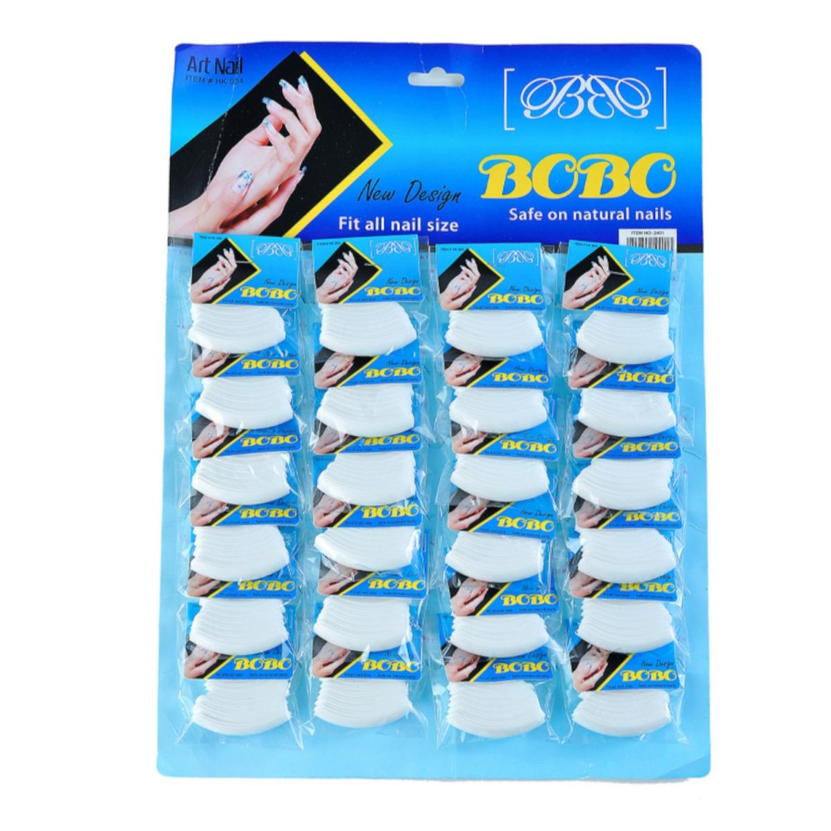 Unghii False Tipsuri, Simple, 24/set Engros