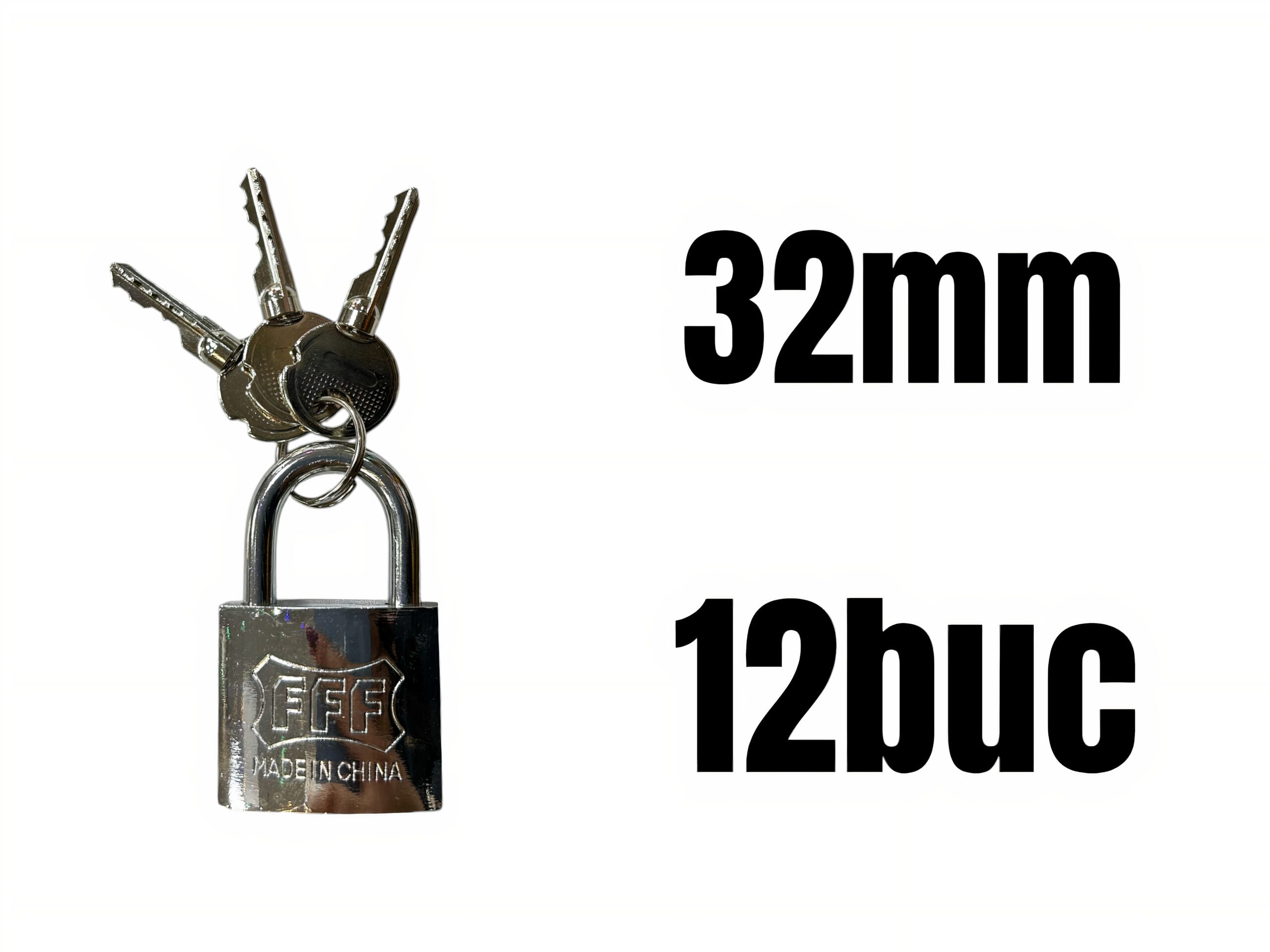 Lacat in Cruce 32mm 12buc/set Engros