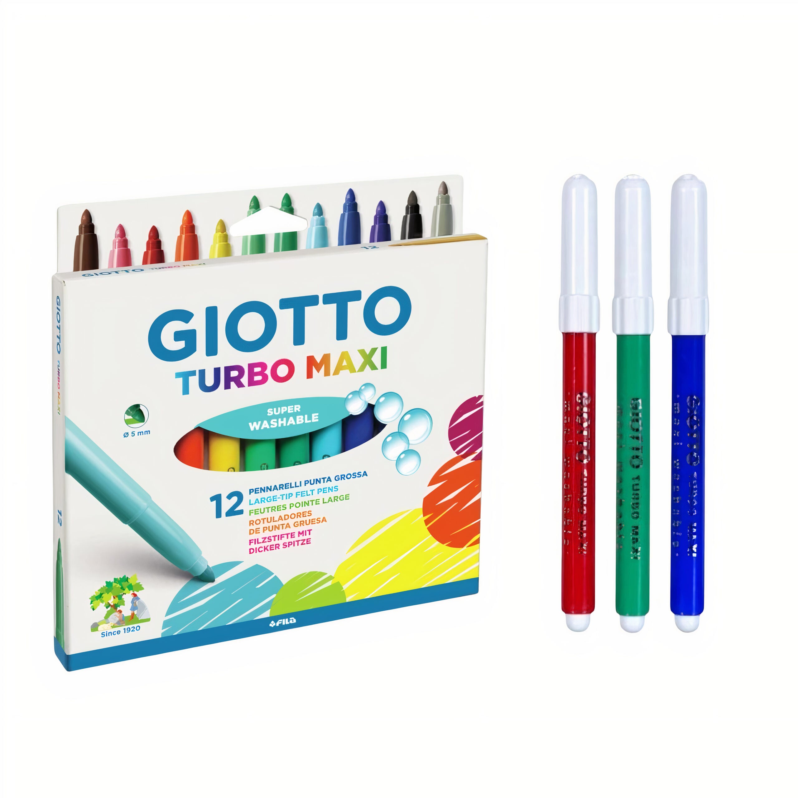 Carioci Groase 12/set Colorate, 14cm Diferite Culori Engros