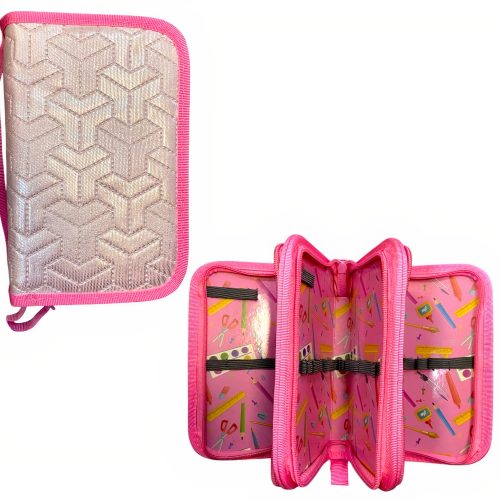 Penar pentru Scoala, 20x14cm cu 3 Fermoare, Neechipat, Diferite Modele Engros