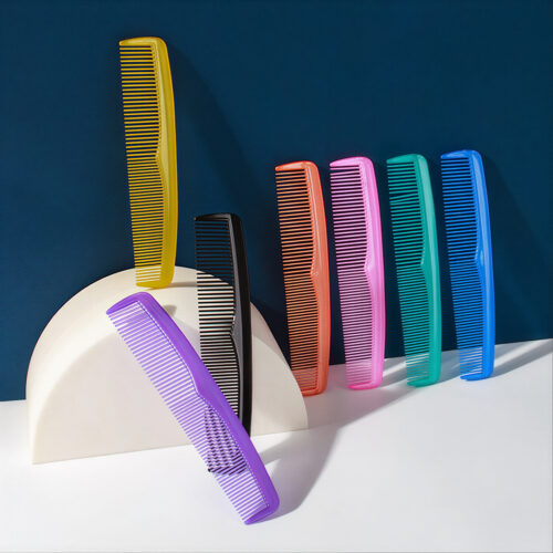 Pieptan 12/set din Plastic, 22cm Diferite Culori Engros