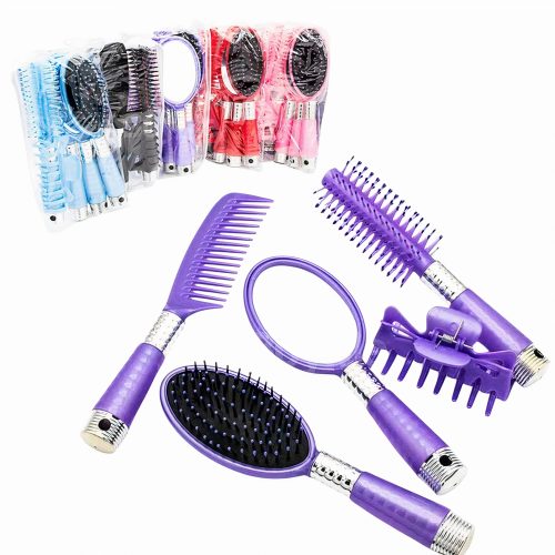 Accesorii pentru Aranjarea Parului 5/set din Plastic, Diferite Culori Engros