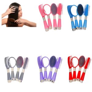 Accesorii pentru Aranjarea Parului 5/set din Plastic, Diferite Culori Engros 1 Accesorii pentru Aranjarea Parului 5/set din Plastic, Diferite Culori Engros