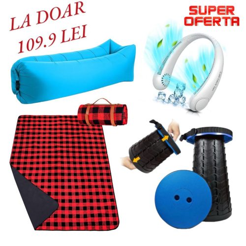Set picnic 4 in 1 pentru iesiri in aer liber la cea mai buna oferta Engros