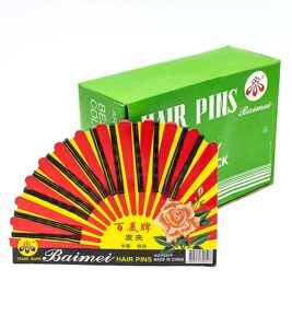 Agrafe Negre 5cm, 48 Buc/Set, 18 Set/Cut Engros 2 Agrafe de Par, 36 piese, 12buc/set Engros