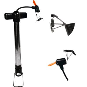 Pompa pentru Picior Metalica, 40cm Multifunctionala Engros