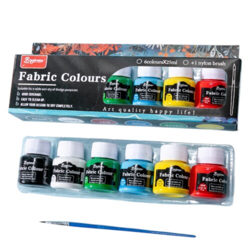 Acuarele la Borcan 25ml Fabrica 6/set Diferite Culori, cu Pensula 15cm Engros