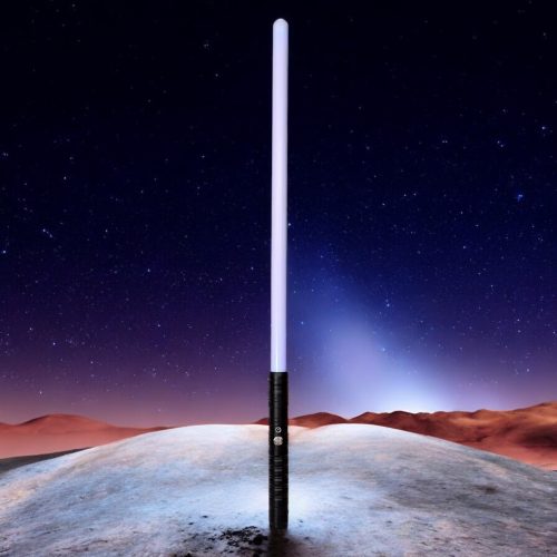 Sabie Laser din Fier si Plastic, 75x4cm, Lumina, Sunet, Vibratie Engros