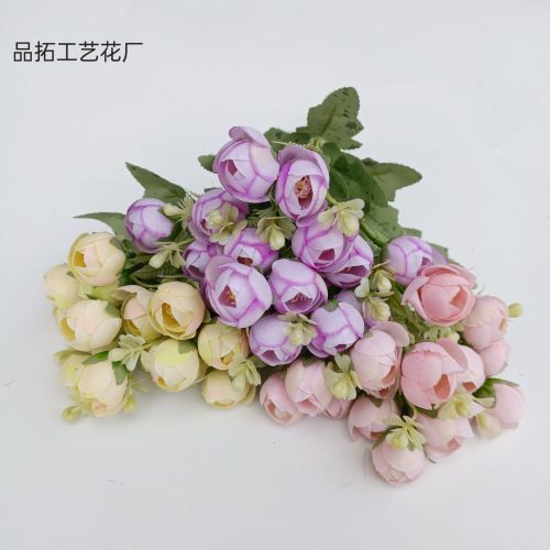 Flori Artificiale Buchetel, 32x2cm, Silicon si Plastic Engros