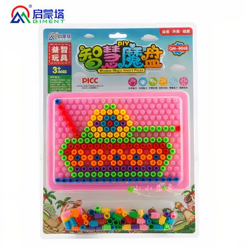 Mozaic cu Piese Plastic, 24x15cm, Diferite Culori Engros