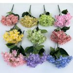 Buchet Flori 33cm Artificiale pe Buchet Diverse Culori Engros