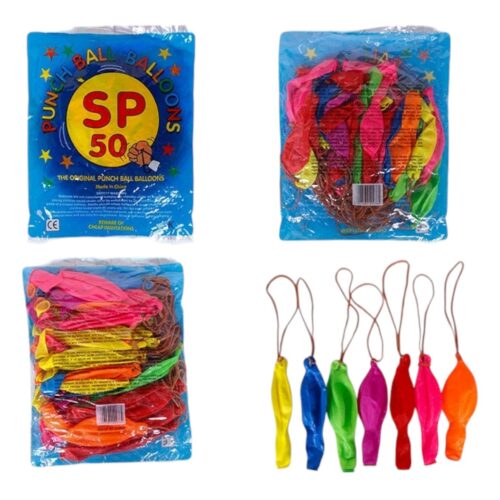 Baloane Mari cu Elastic 50/Set, Diferite Culori Engros