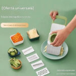 Razatoare Multifunctionala, 28x10 cm, pentru Legume si Fructe, 5in1 Engros