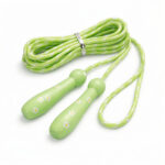 Coarda de Sarit, 2.5m ,din Sfoara cu Maner din Lemn, Verde Engros