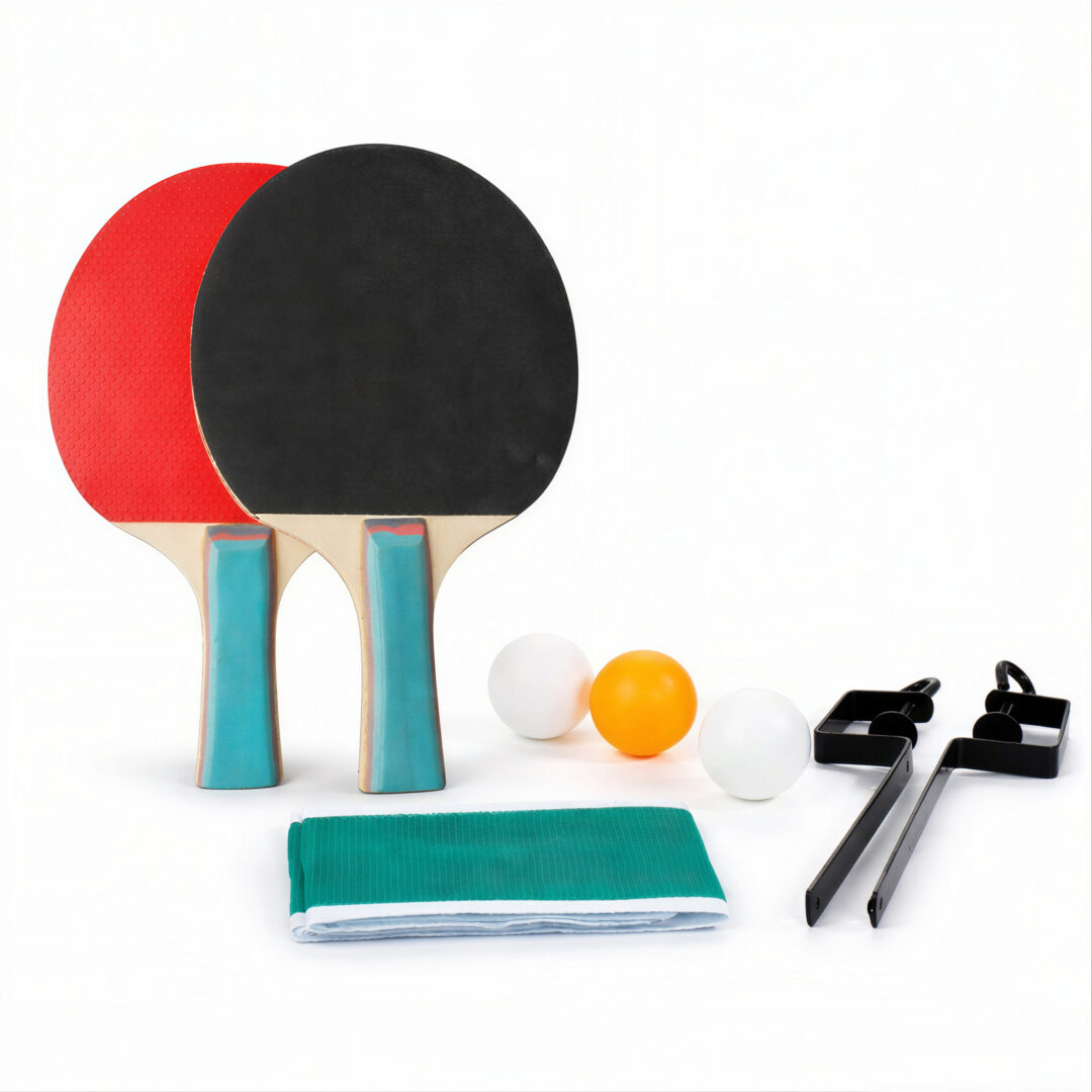 Palete de Tenis 24cm de Masa 2/set, cu 3 Mingii si Fileu Inculs Engros