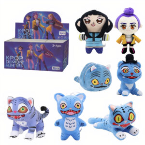 Jucarie de Plus KPOP Demon Hunters 15-20cm Random BlindBox Engros 1 Jucarie de Plus KPOP Demon Hunters 25cm Random BlindBox Engros