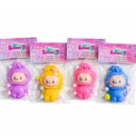 Jucarie Squeeze 20/set Model Labubu 9.5cm, Diferite Culori Engros