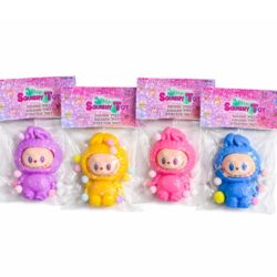 Jucarie Squeeze 20/set Model Labubu 9.5cm, Diferite Culori Engros