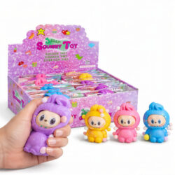 Jucarie Squeeze 20/set Model Labubu 9.5cm, Diferite Culori Engros
